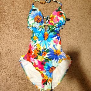 New women's Polo RL Bathing Suit Size M